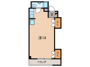 陽輪台たまプラーザ（３０３）の物件間取画像